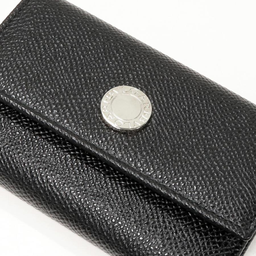 BVLGARI ブルガリ 6連キーケース クラシコ グレインカーフレザー