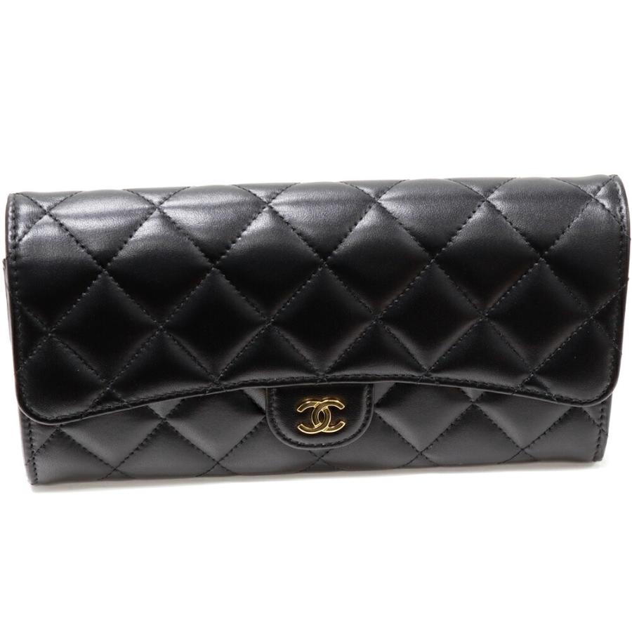 CHANEL シャネル 財布 小物 長財布 マトラッセ クラシック ロング 