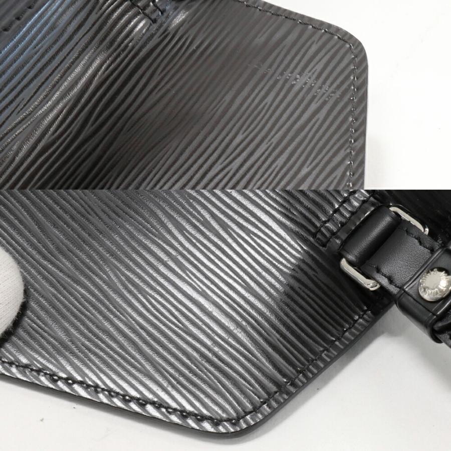 ルイヴィトン クラッチバッグ エピ ノワール シルバー金具 ポシェット 