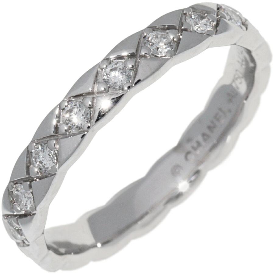 CHANEL シャネル 指輪 K18WG ダイヤ18P(約0.34ct) ココ CHANEL シャネル 指輪 K18WG ダイヤ18P(約0.34ct) ココ