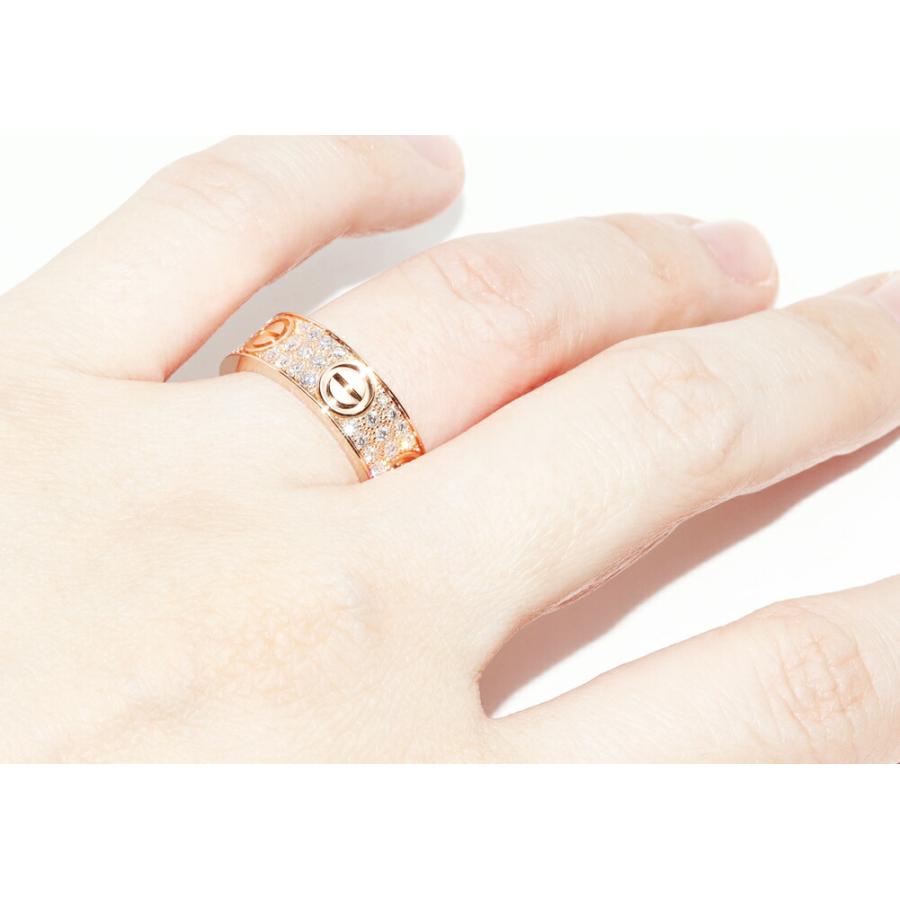 Cartier カルティエ 指輪 K18PG フルパヴェダイヤ66P(0.70ct Cartier カルティエ 指輪 K18PG フルパヴェダイヤ66P(0.70ct