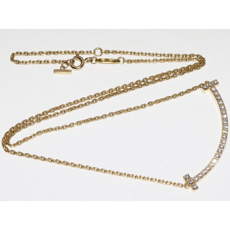 ティファニー ペンダントネックレス K18YG ダイヤ0.48ct T ティファニー ペンダントネックレス K18YG ダイヤ0.48ct T