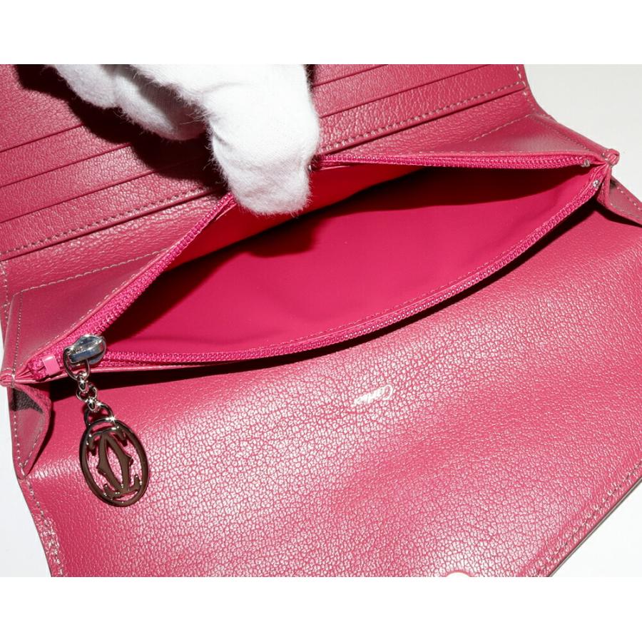 Cartier カルティエ 二つ折りファスナー長財布(小銭入れあり) レマスト 