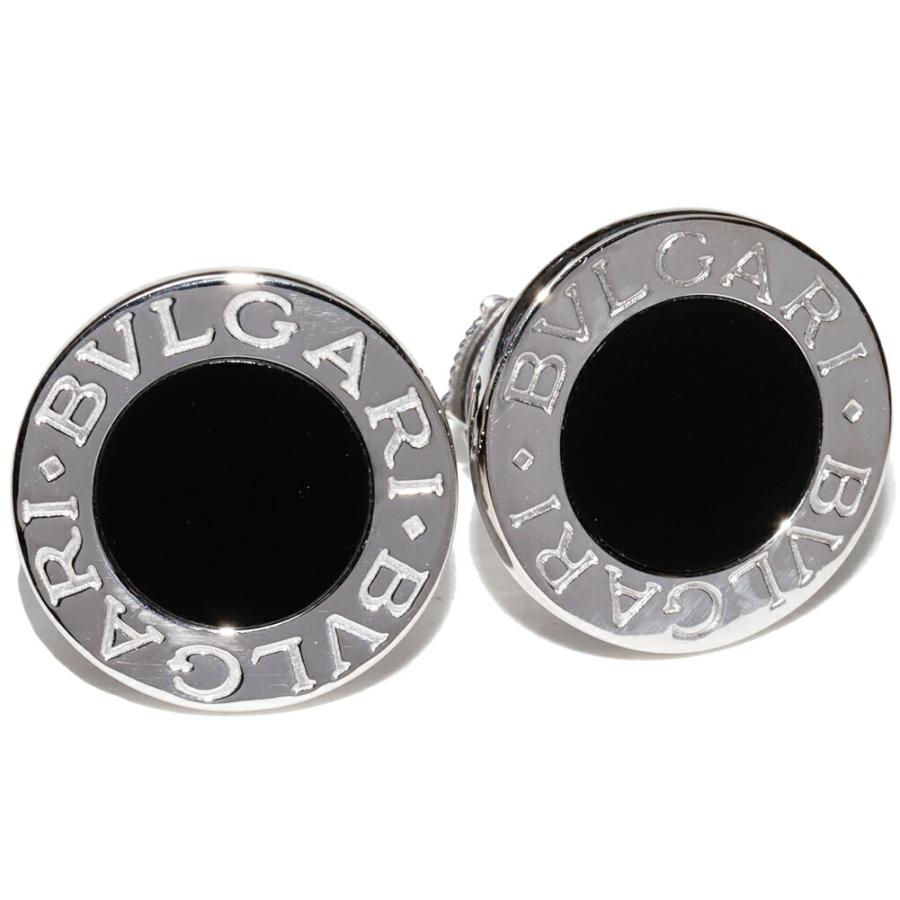 BVLGARI ブルガリ ピアス K18WG オニキス2P ブルガリブルガリ BVLGARI ブルガリ ピアス K18WG オニキス2P ブルガリブルガリ