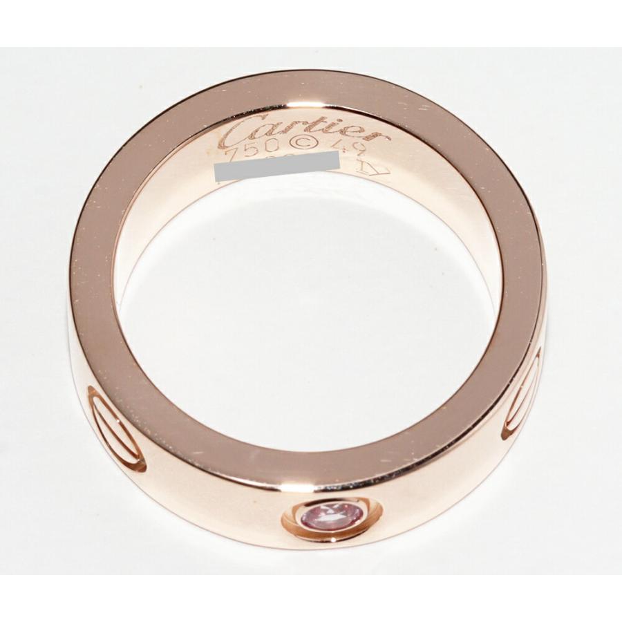 Cartier カルティエ 指輪 K18PG ピンクサファイア1P ラブリング Cartier カルティエ 指輪 K18PG ピンクサファイア1P ラブリング