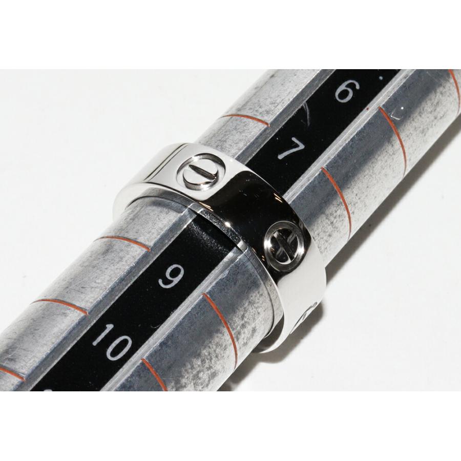 Cartier カルティエ 指輪 Pt950 ラブリング 幅5.5ミリ B40418 Cartier カルティエ 指輪 Pt950 ラブリング 幅5.5ミリ B40418