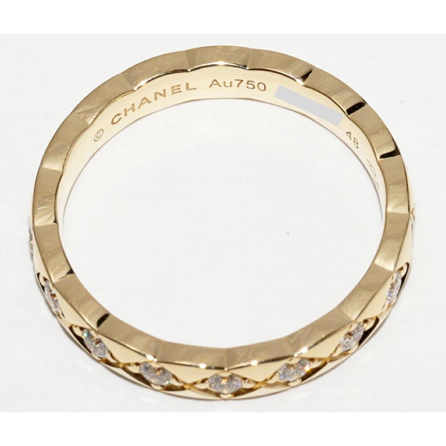 CHANEL シャネル 指輪 K18YG ダイヤ18P(約0.35ct) ココ CHANEL シャネル 指輪 K18YG ダイヤ18P(約0.35ct) ココ