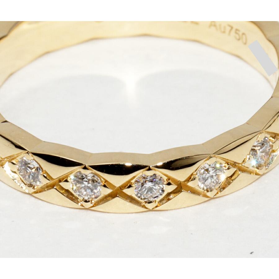 CHANEL シャネル 指輪 K18YG ダイヤ18P(約0.35ct) ココ CHANEL シャネル 指輪 K18YG ダイヤ18P(約0.35ct) ココ