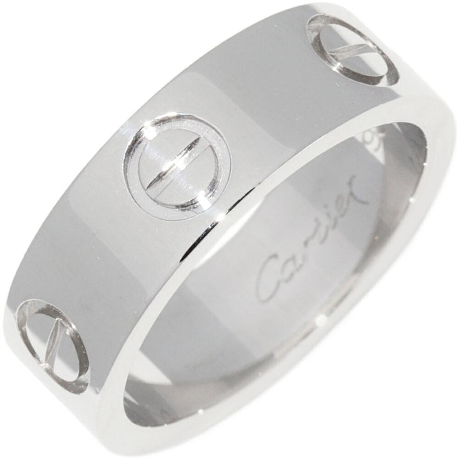 Cartier カルティエ ラブリング Pt950 9号 Cartier（カルティエ） 指輪 Pt950 ラブリング 幅5.5ミリ B40849