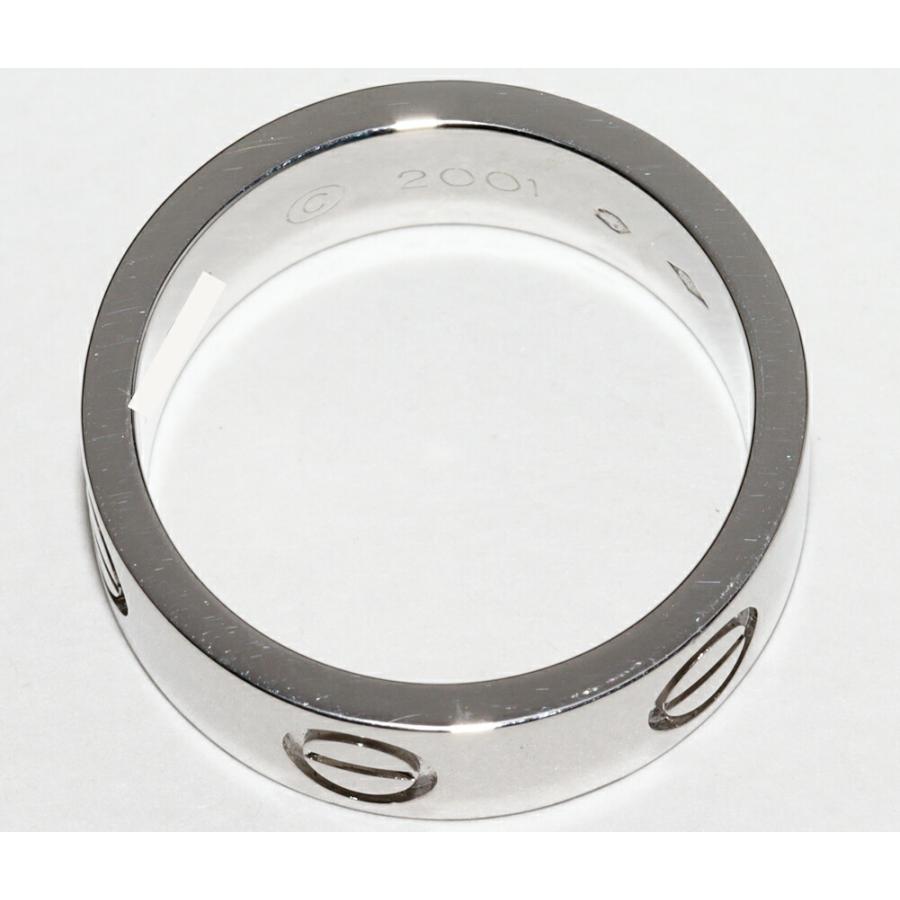 Cartier（カルティエ） 指輪 Pt950 ラブリング 幅5.5ミリ B40849