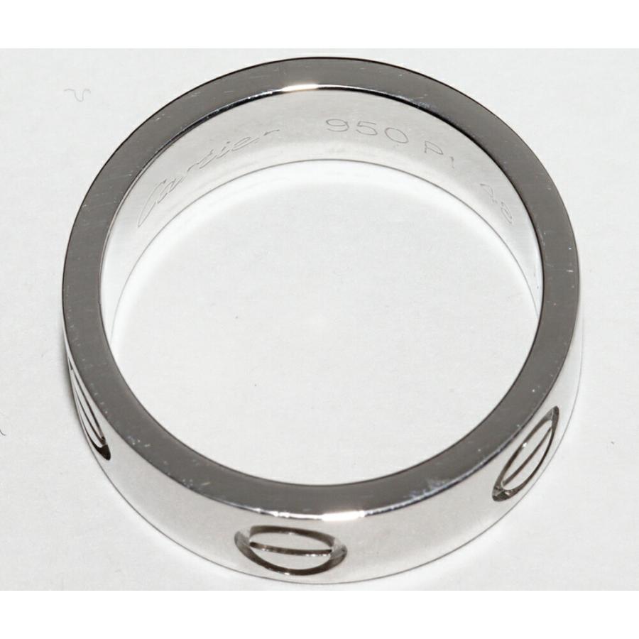 Cartier（カルティエ） 指輪 Pt950 ラブリング 幅5.5ミリ B40849
