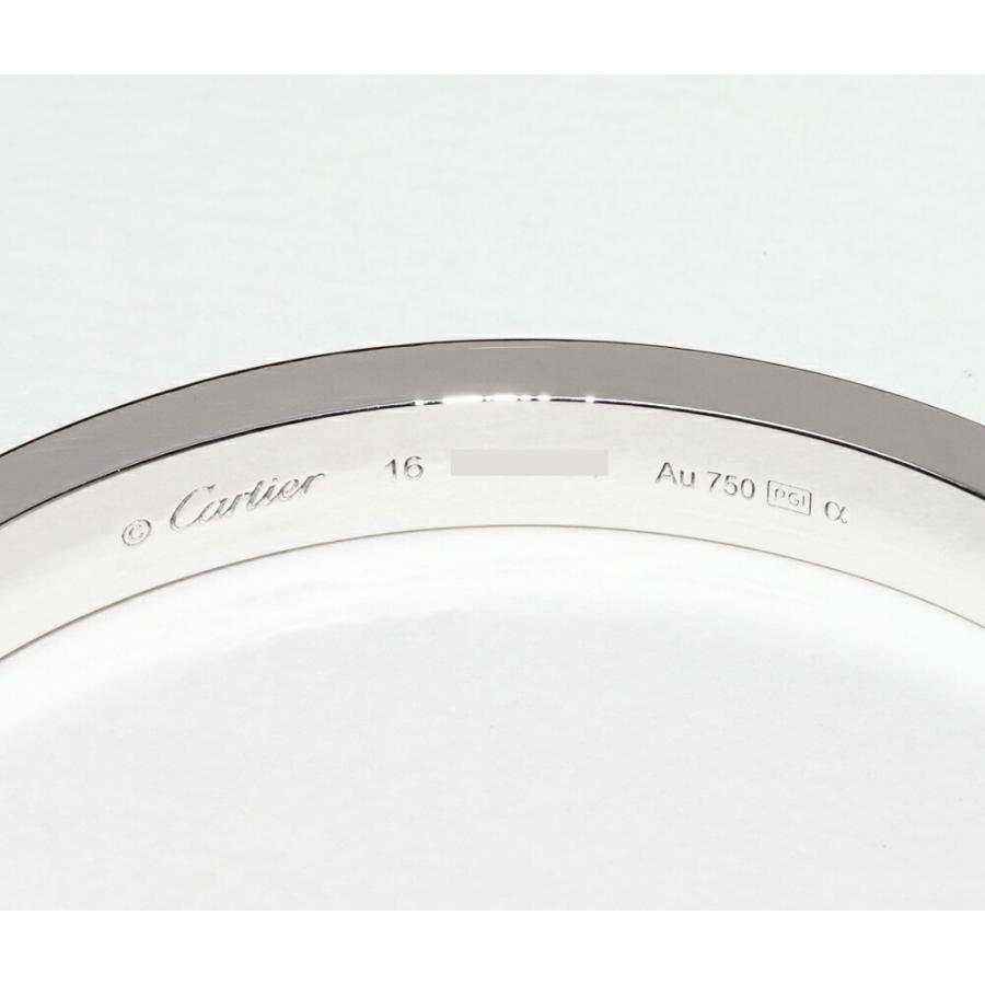 Cartier カルティエ バングル K18WG ダイヤ204P(約計1.99ct