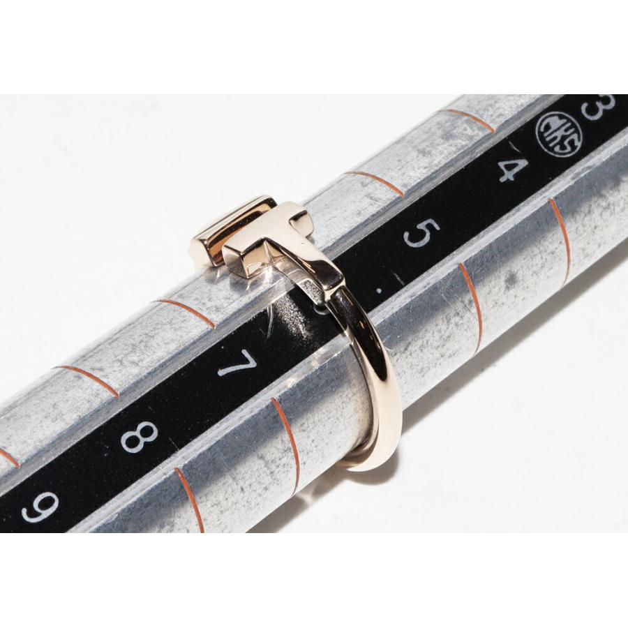 ティファニー 指輪 K18PG Tワイヤーリング : たかみ質店 Yahoo!店