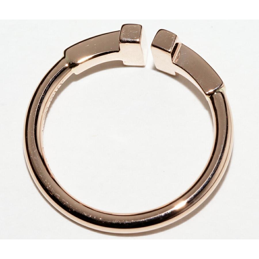 ティファニー 指輪 K18PG Tワイヤーリング : たかみ質店 Yahoo!店