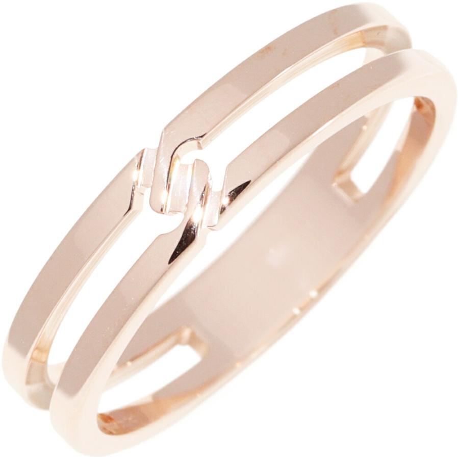 GUCCI（グッチ） 指輪 K18PG インフィニティリング 幅4ミリ 日本限定