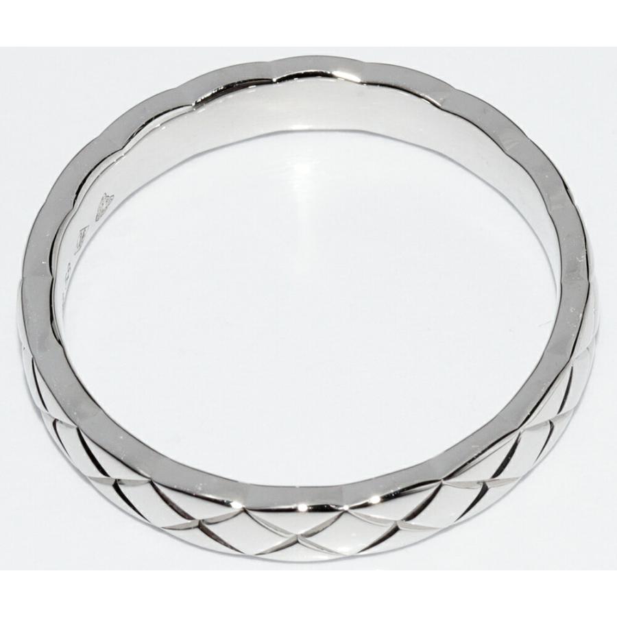 CHANEL シャネル 指輪 Pt950 ココクラッシュリング ミディアム