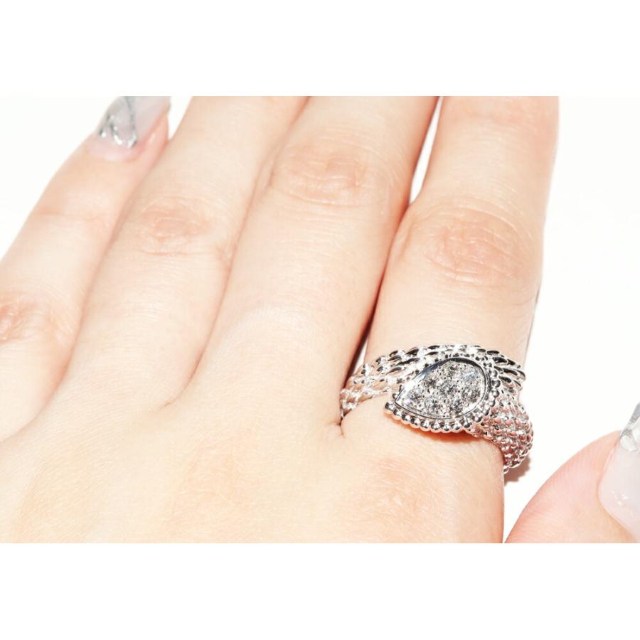 ブシュロン 指輪 K18WG ダイヤ8P(0.33ct) セルパンボエム 1 ブシュロン 指輪 K18WG ダイヤ8P(0.33ct) セルパンボエム 1