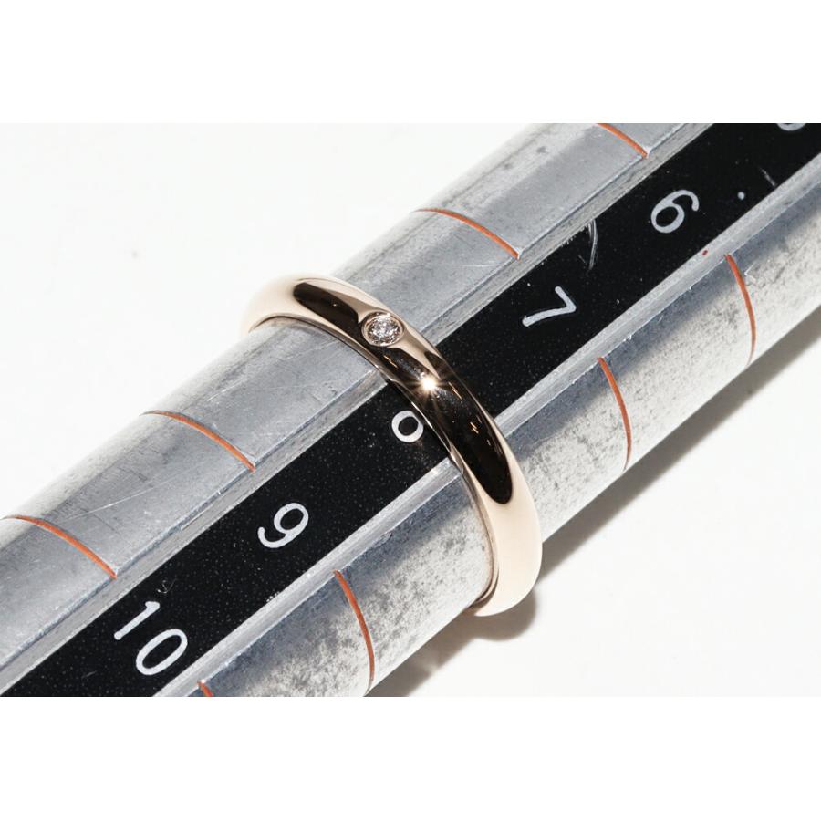 Cartier カルティエ 指輪 K18PG ダイヤ1P(0.01ct) クラシック Cartier カルティエ 指輪 K18PG ダイヤ1P(0.01ct) クラシック