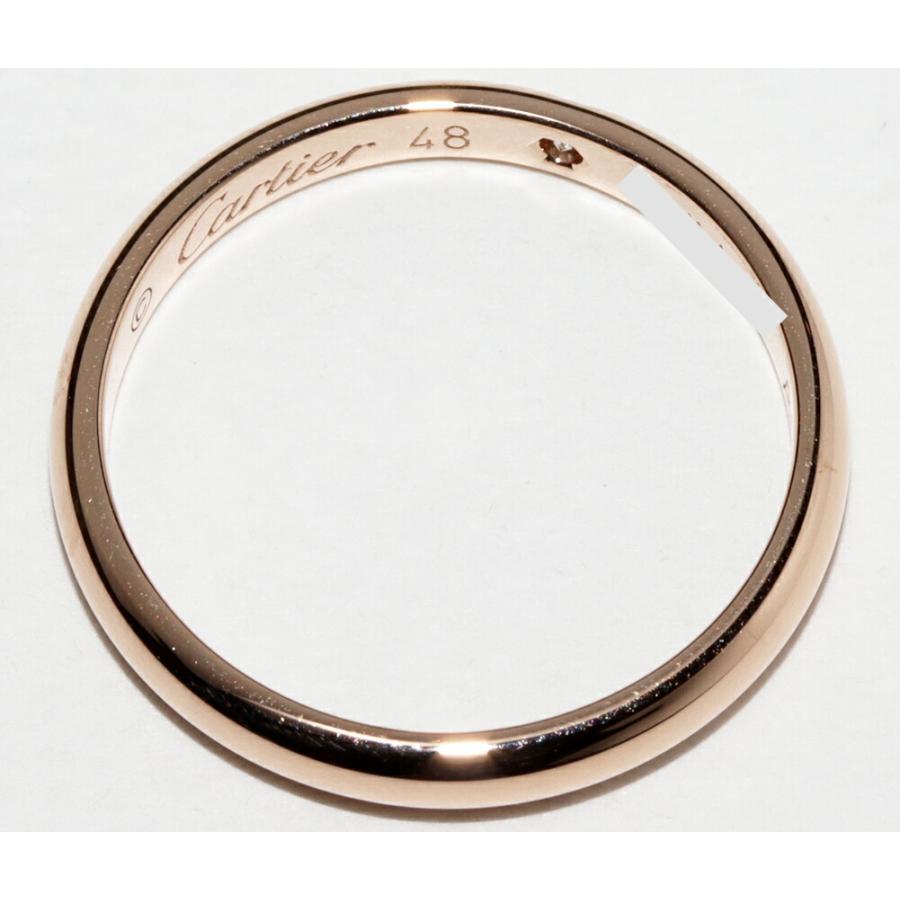 Cartier カルティエ 指輪 K18PG ダイヤ1P(0.01ct) クラシック Cartier カルティエ 指輪 K18PG ダイヤ1P(0.01ct) クラシック