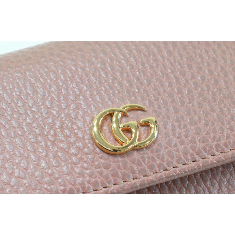 GUCCI グッチ 三つ折り財布(小銭入れあり) GGマーモント コンパクト