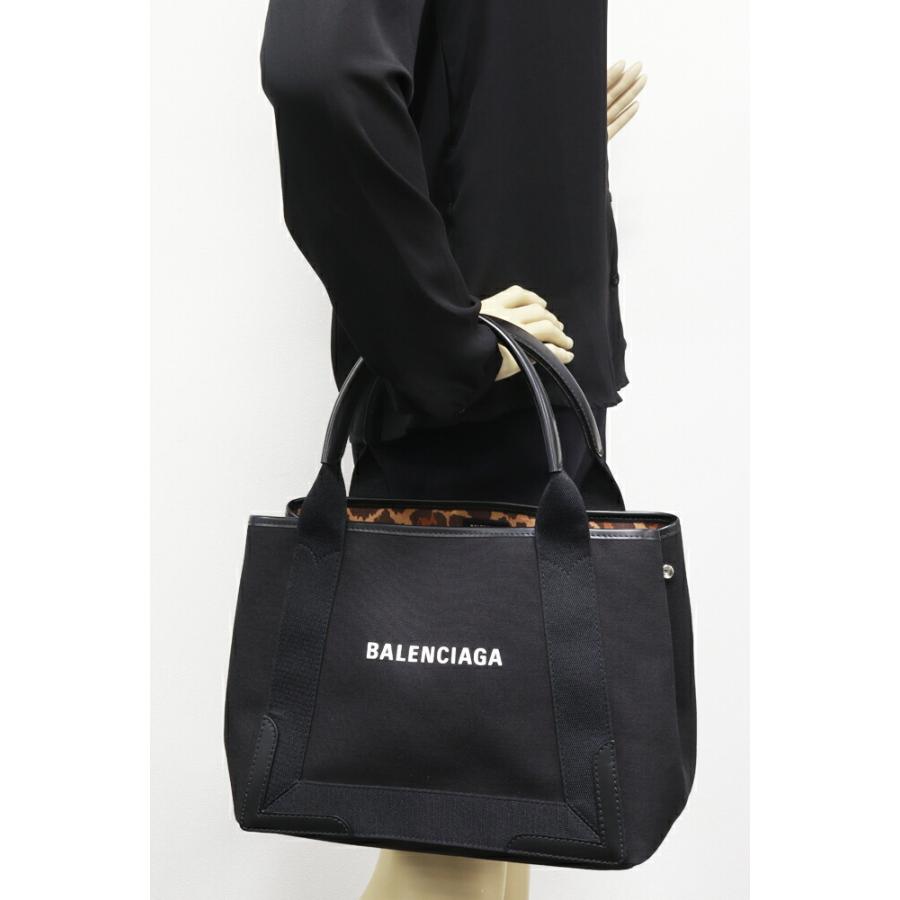 BALENCIAGA バレンシアガ トートバッグ ネイビーカバス S