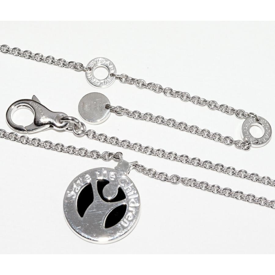 【正規品•新品】BVLGARI ネックレス BVLGARI ブルガリ ペンダントネックレス SV オニキス1P ルビー1P