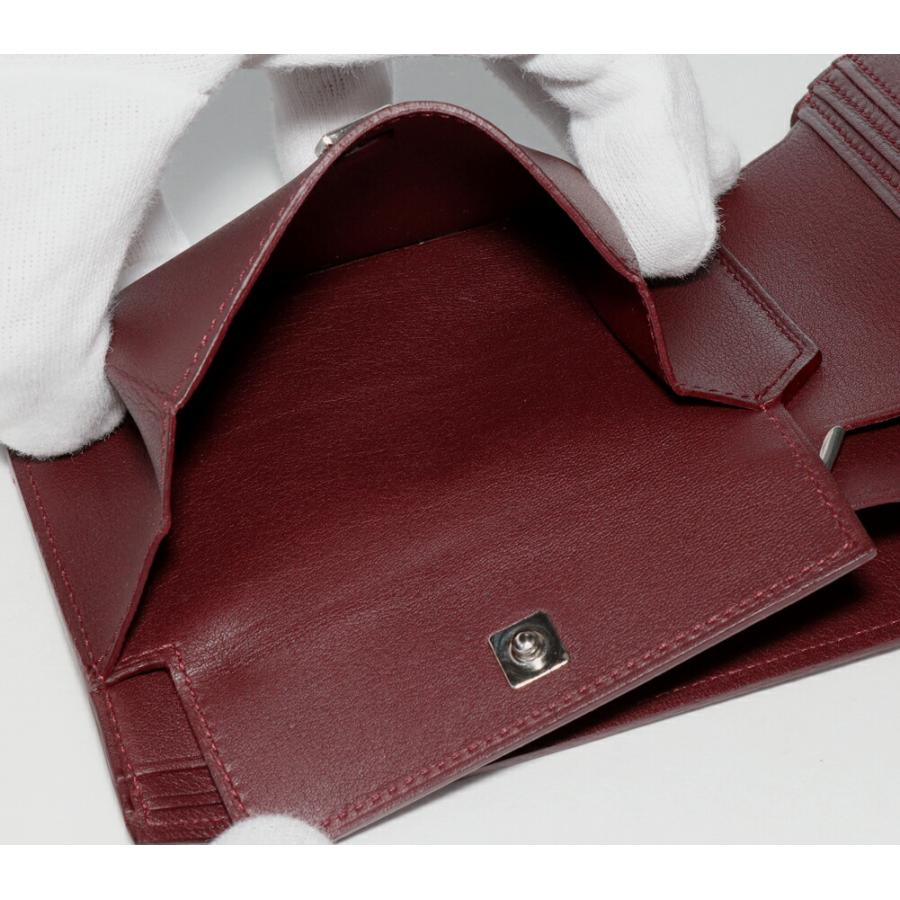 Cartier カルティエ 二つ折り財布(小銭入れあり) マストライン