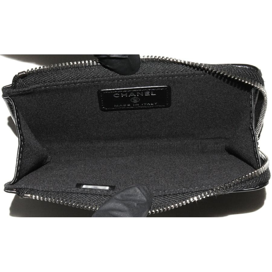 シャネル カードケース付きコインケース ココマーク スター ジップ  