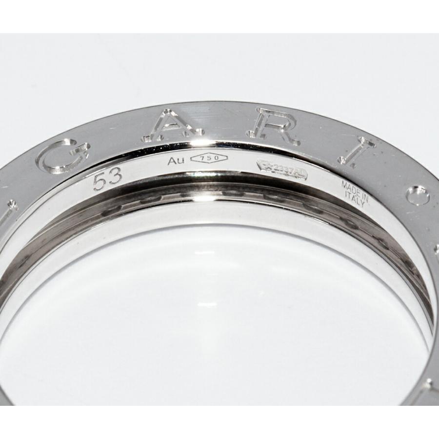 BVLGARI（ブルガリ） 指輪 K18WG ダイヤ0.45ct B.zero1 ビーゼロワン