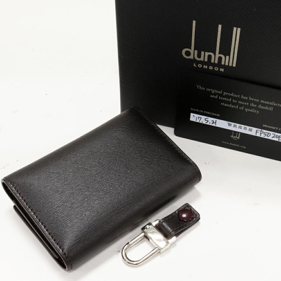 dunhill（ダンヒル） 6連キーケース サイドカー カーフ ダークブラウン 