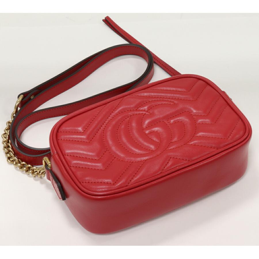 GUCCI グッチ チェーンショルダーバッグ GGマーモント