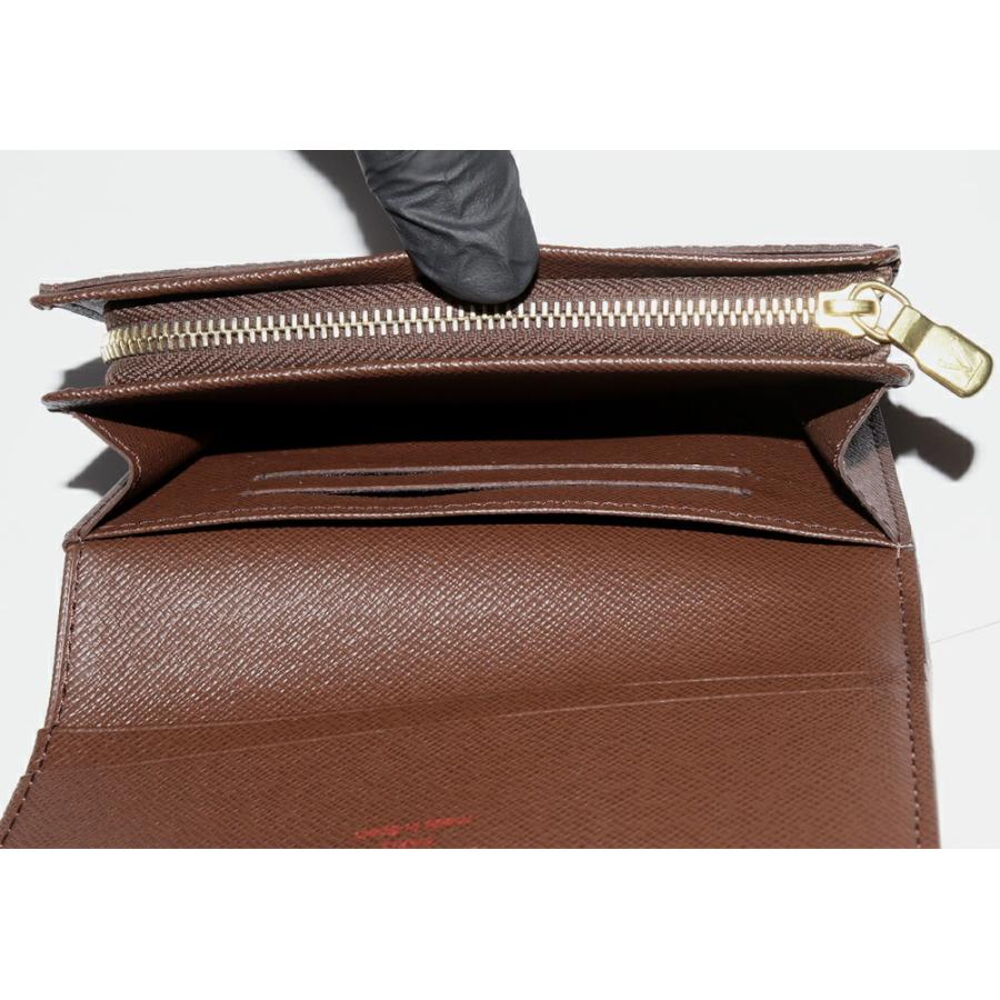 ルイヴィトン L字ファスナー二つ折り財布(小銭入れあり) ダミエ  