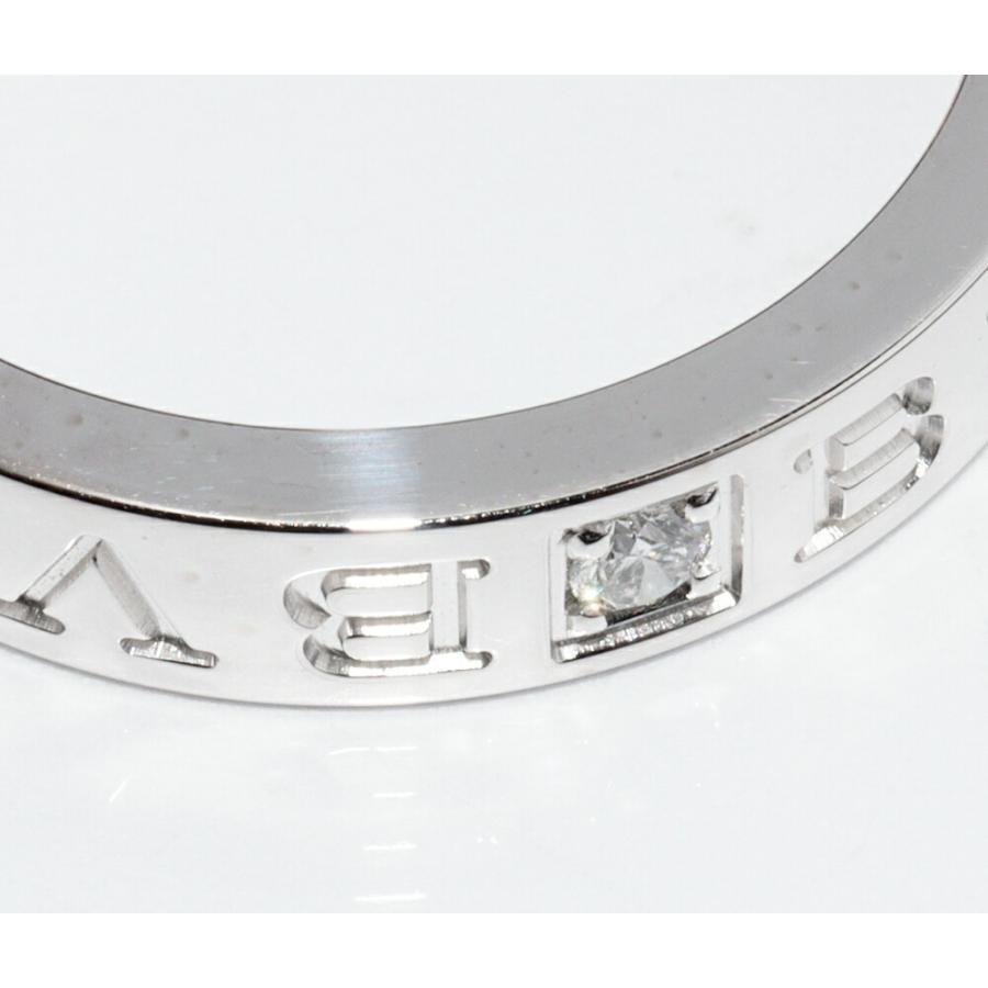 BVLGARI（ブルガリ） 指輪 K18WG ダイヤ1P(0.04ct) B.zero1 ビー