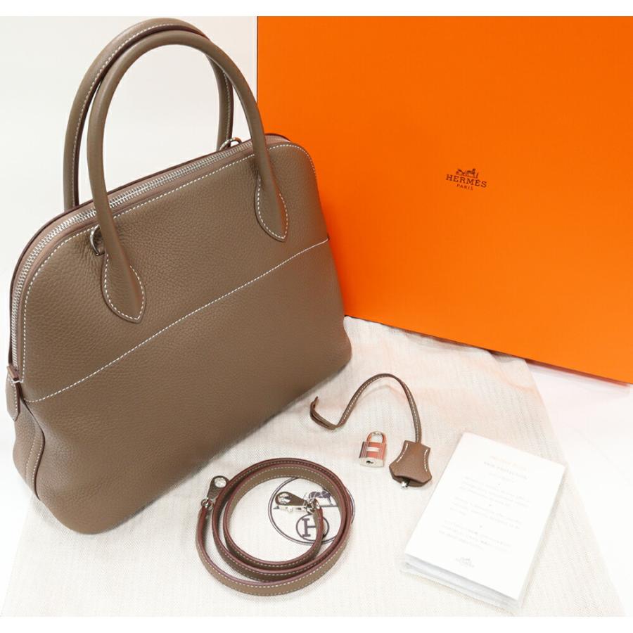 HERMES（エルメス） ボリード 31 トリヨンクレマンス エトゥープ