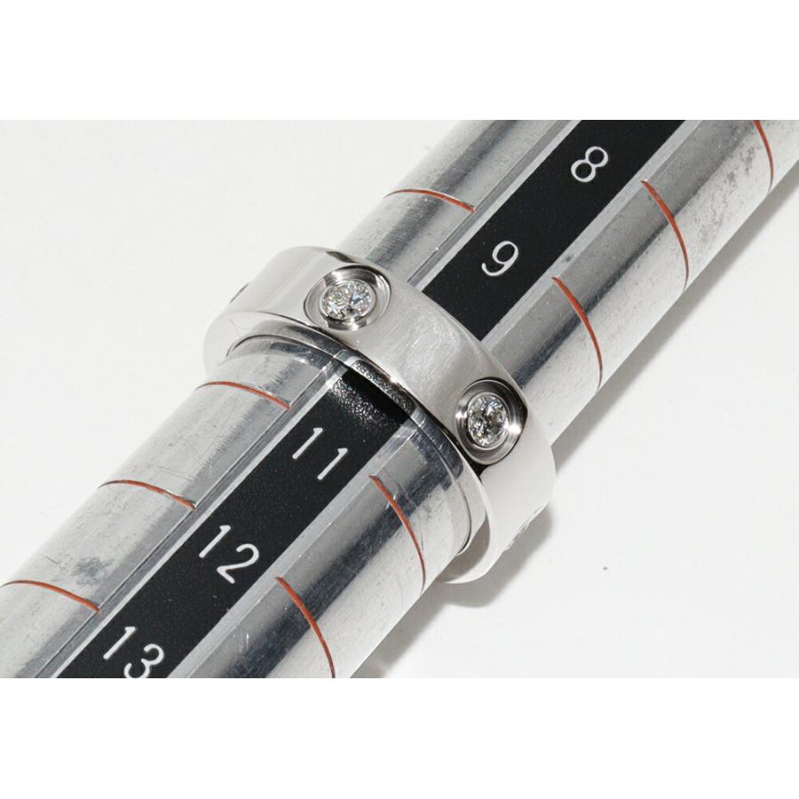 Cartier（カルティエ） 指輪 K18WG ダイヤ6P(0.45ct) ラブリング