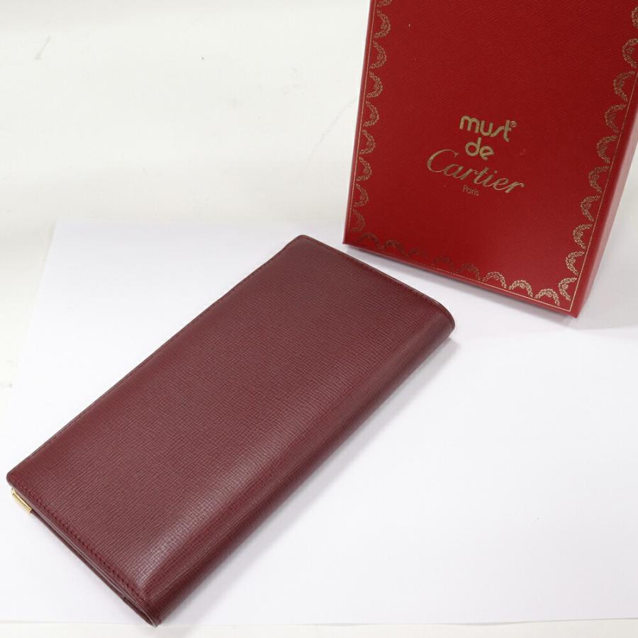 Cartier（カルティエ） ファスナー長財布(小銭入れあり) マストライン