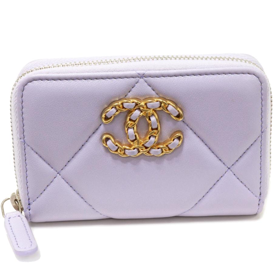 CHANEL シャネル コインケース シャネル19 ジップコインパース CHANEL シャネル コインケース シャネル19 ジップコインパース