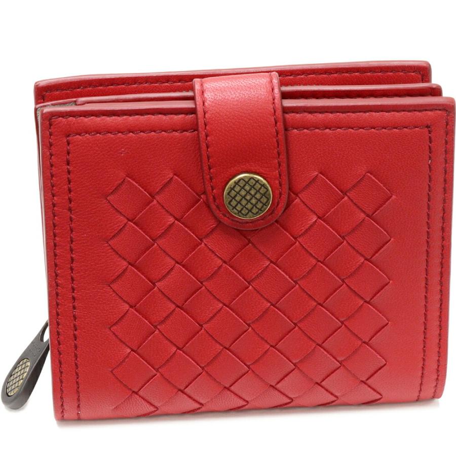 ボッテガヴェネタ 二つ折り財布(小銭入れあり) イントレチャート  