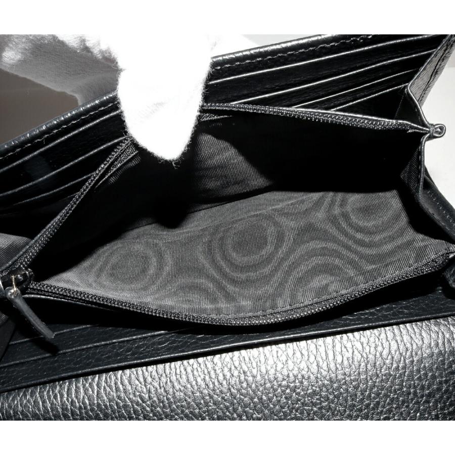 GUCCI（グッチ） ファスナー長財布(小銭入れあり) GGマーモント