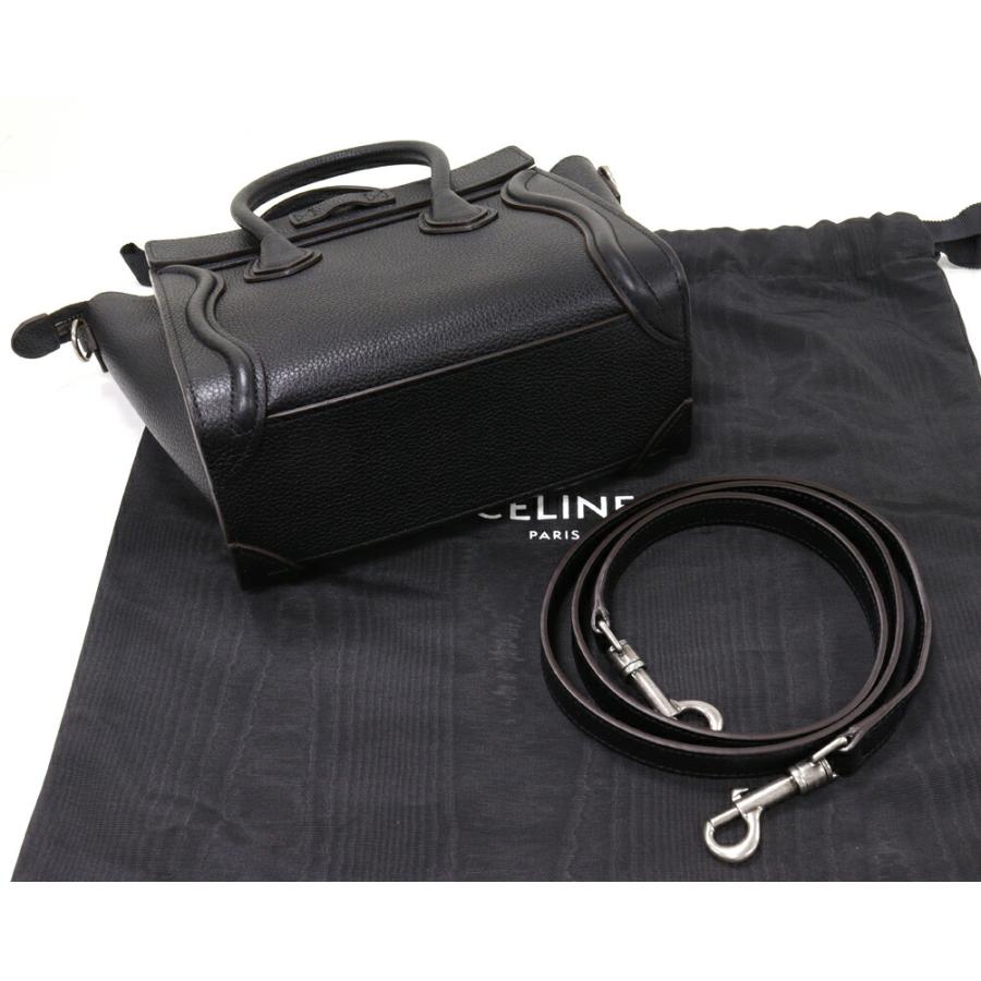 CELINE（セリーヌ） ハンドトートバッグ ラゲージ ナノショッパー