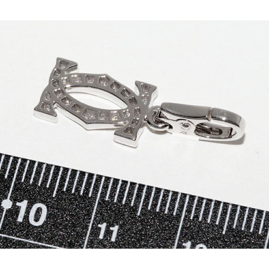 カルティエ 2C ダイヤチャーム ペンダントトップ 18金 楽天市場】カルティエ 2C チャーム ペンダントトップ K18
