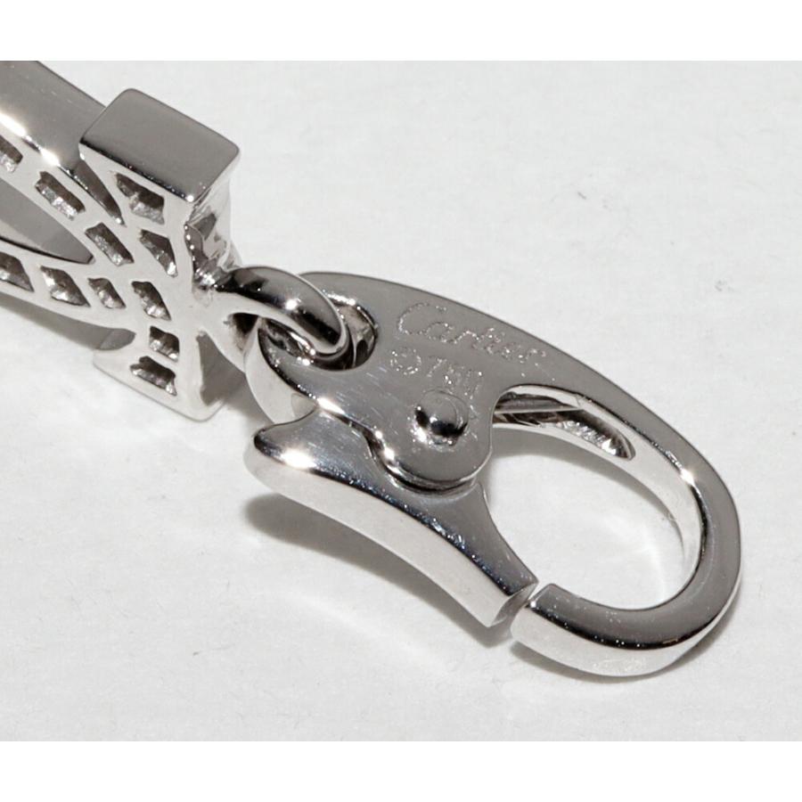 Cartier カルティエ ペンダントトップ K18WG ダイヤ24P 2C