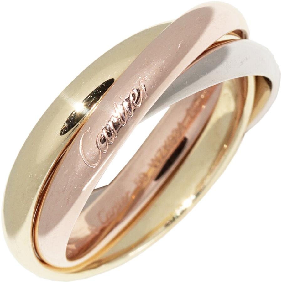 Cartier（カルティエ） 指輪 K18YG K18WG K18PG トリニティリング