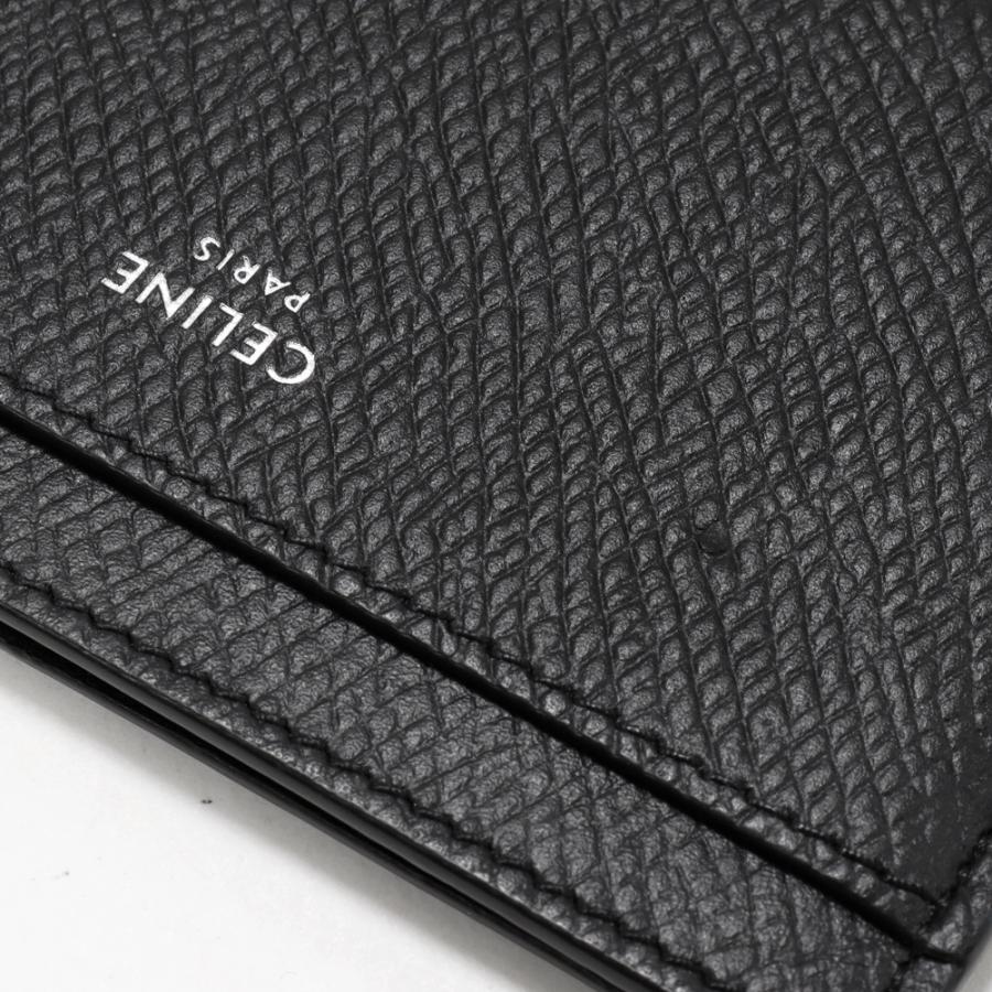 CELINE セリーヌ ビジネスカードホルダー グレインドカーフスキン ブラック CELINE セリーヌ ビジネスカードホルダー / グレインドカーフ
