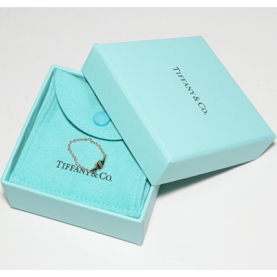 ティファニー 指輪 K18PG TTWO チェーンリング : たかみ質店 Yahoo!店