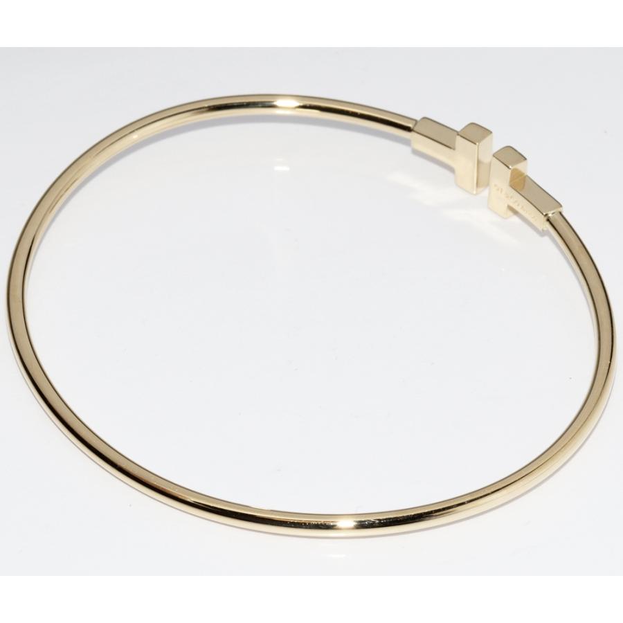 ティファニー Tナローワイヤー ブレスレット イエローゴールド 楽天市場】ティファニー TIFFANY&CO. ブレスレット ティファニー