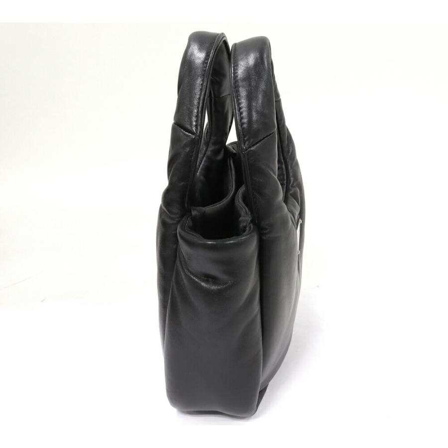 PRADA プラダ ナイロン ナッパレザー ハンドバッグ ブラック BR2690 PRADA（プラダ） ナッパトライアングル スモール ナッパレザー 黒 2WAY