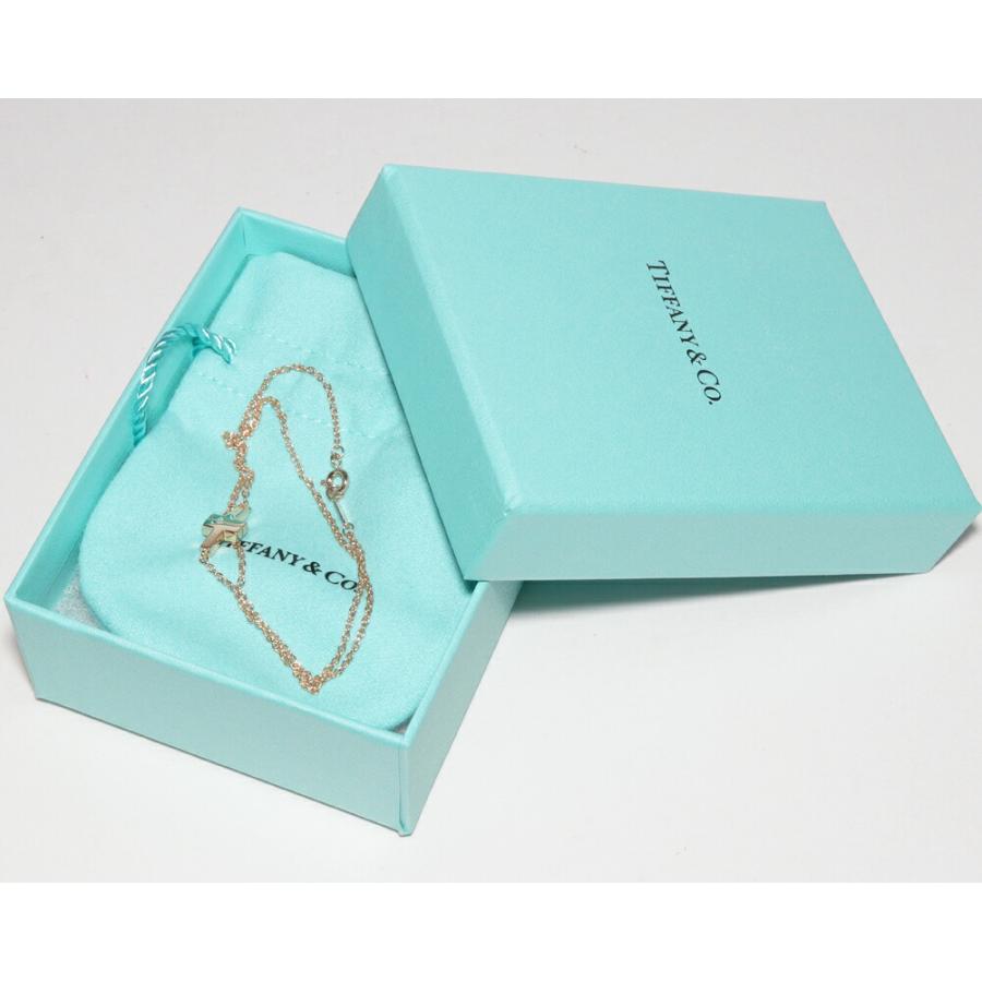 【正規品】Tiffany Tワイヤー K18WG ダイヤ ブレスレット 美品 ティファニー ブレスレット K18PG TTWO ダブルチェーン : たかみ質店