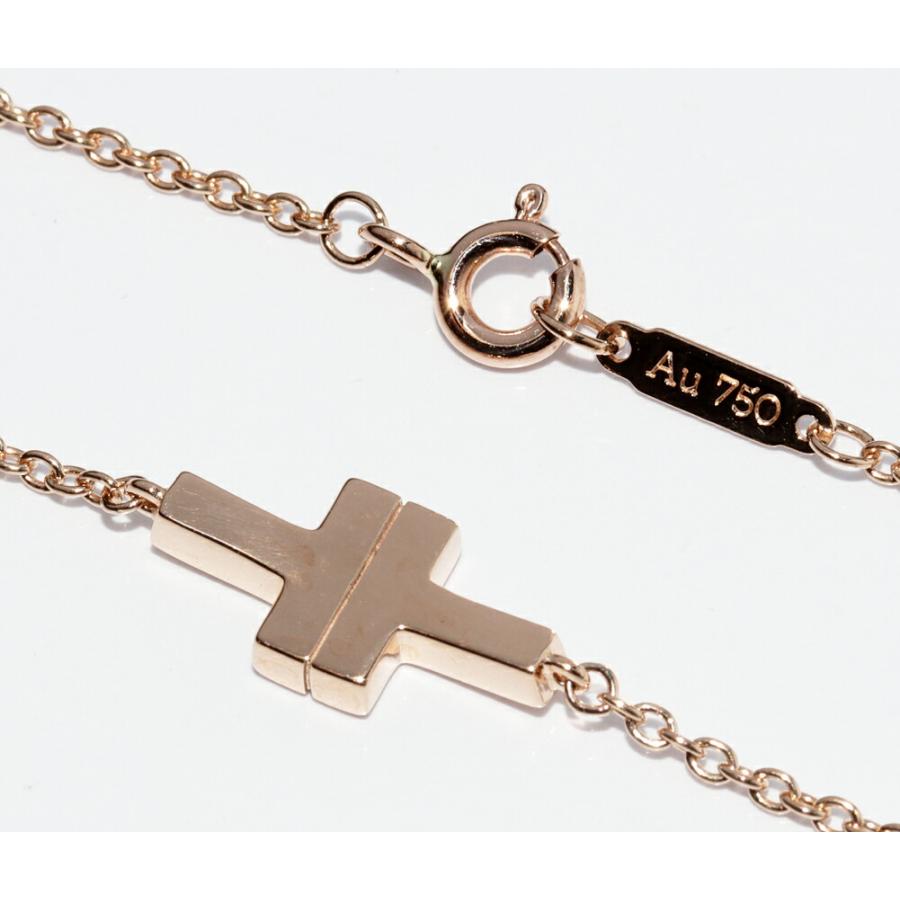 ティファニー ブレスレット K18PG TTWO ダブルチェーン : たかみ質店