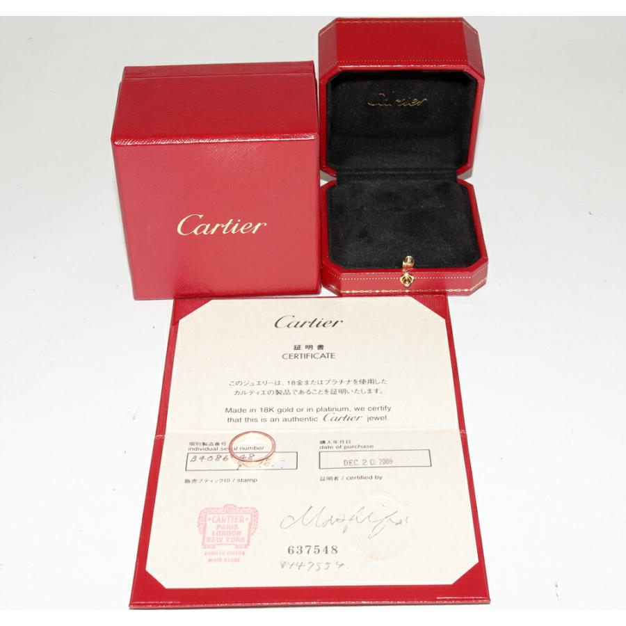 Cartier（カルティエ） 指輪 K18PG ダイヤ1P(0.03ct) Cドゥカルティエ